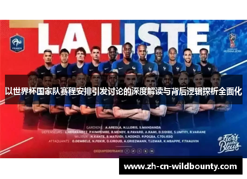 以世界杯国家队赛程安排引发讨论的深度解读与背后逻辑探析全面化